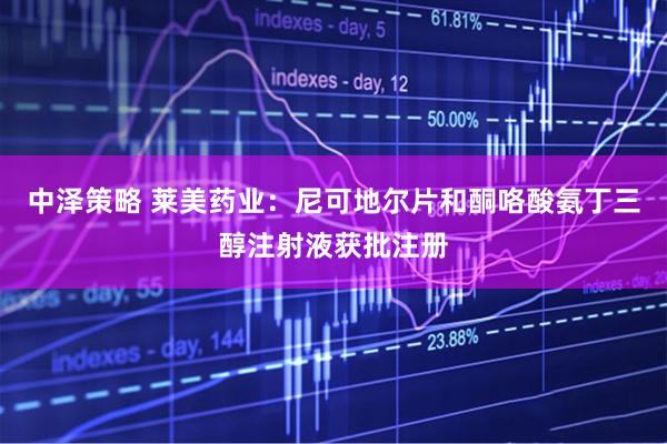 中泽策略 莱美药业：尼可地尔片和酮咯酸氨丁三醇注射液获批注册